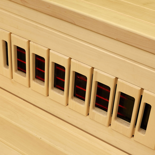 Инфракрасная сауна Mexda WS-1808 красный кедр 1500*1050*1900