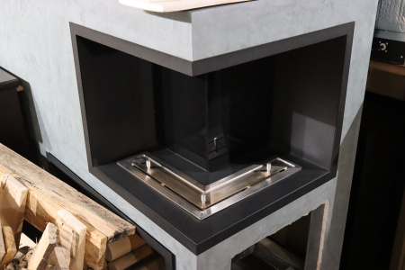 Угловой встраиваемый биокамин Firezo L'angolo Sinistro 600